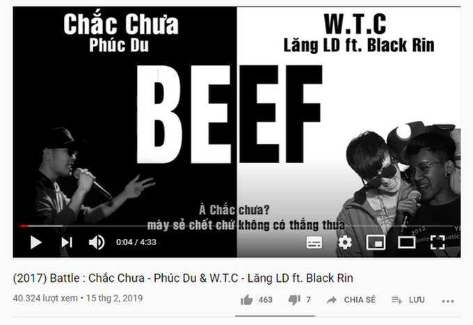 Lật lại quá khứ của thí sinh Rap Việt và King Of Rap: Người diss Suboi và Datmaniac viết lời sáo rỗng, kẻ đòi Karik... hôn ghế - Ảnh 9. Lật lại quá khứ của thí sinh Rap Việt và King Of Rap: Người diss Suboi và Datmaniac viết lời sáo rỗng, kẻ đòi Karik... hôn ghế - Ảnh 9.