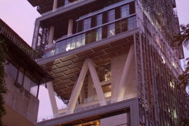 Ngắm tư gia 27 tầng của tỷ phú giàu nhất Ấn Độ