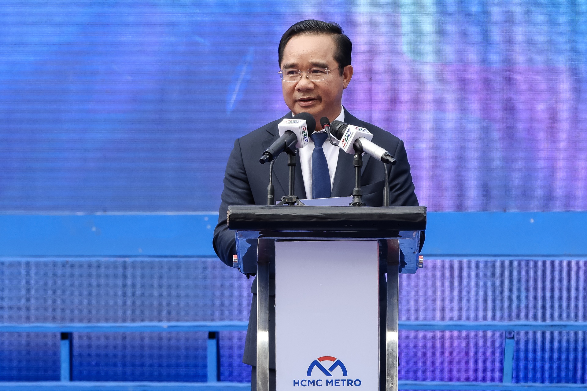 Toàn cảnh lễ khánh thành tuyến metro đầu tiên ở TPHCM - 5 Toàn cảnh lễ khánh thành tuyến metro đầu tiên ở TPHCM - 5