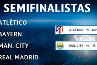 Sự trùng hợp khó tin ở kết quả bốc thăm bán kết Champions League