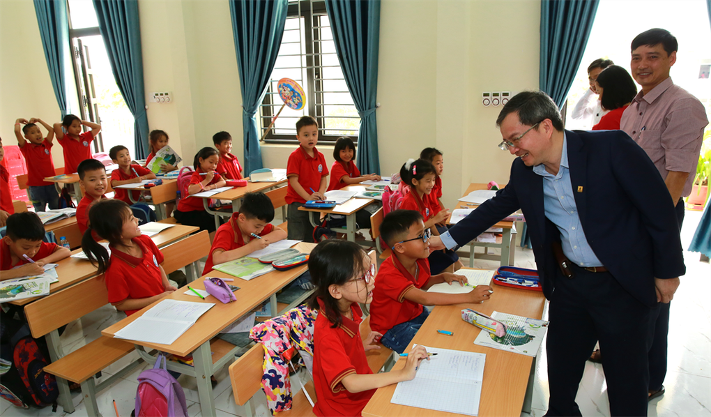 Khánh thành trường tiểu học tại Hưng Yên do BSR tài trợ - 2 Khánh thành trường tiểu học tại Hưng Yên do BSR tài trợ - 2