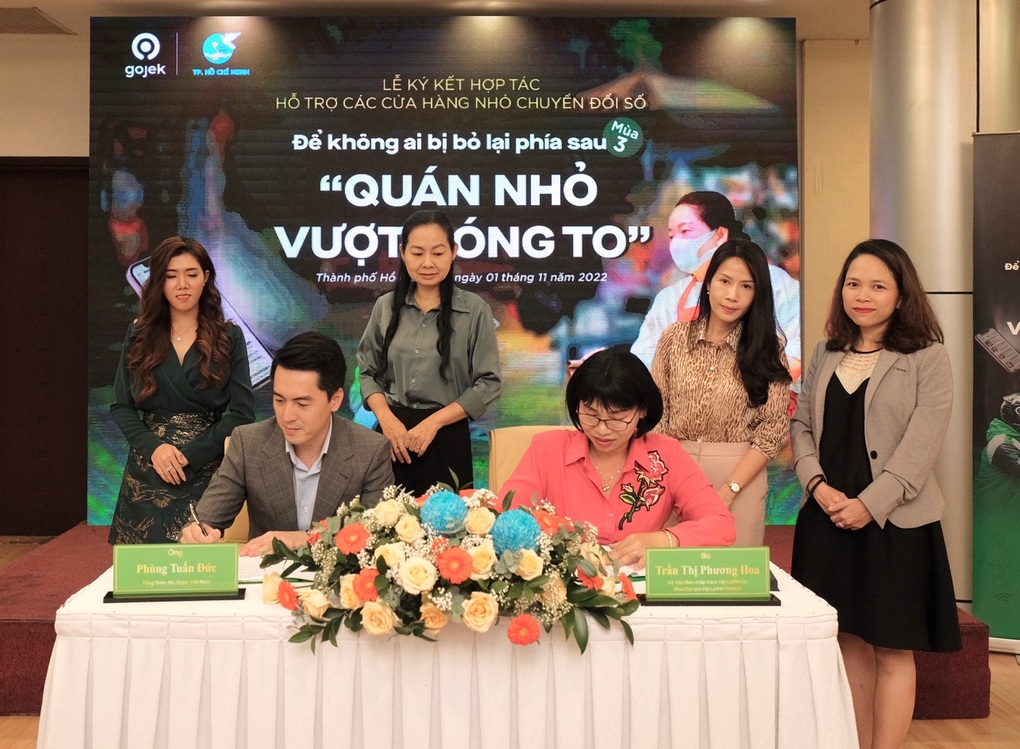 Dự án Quán nhỏ vượt sóng to của Gojek hỗ trợ doanh nghiệp vừa, nhỏ phục hồi - 1 Dự án Quán nhỏ vượt sóng to của Gojek hỗ trợ doanh nghiệp vừa, nhỏ phục hồi - 1