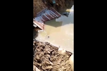 Sạt lở ở Thới An Hội, Kế Sách, Sóc Trăng.