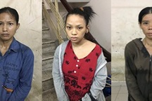 Băng "nữ quái" trộm cắp tài sản ở phố đi bộ Bùi Viện sa lưới