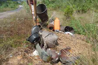 Lạ lùng tục chia tài sản cho người chết