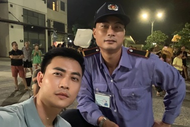 Hậu trường "Làng trong phố": Trần Vân kiệt sức, Tiến Lộc bị chảy máu tay