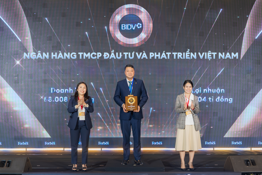 BIDV, 포브스 선정 BIDV được vinh danh “Top 50 công ty niêm yết tốt nhất Việt Nam” của Forbes - 1