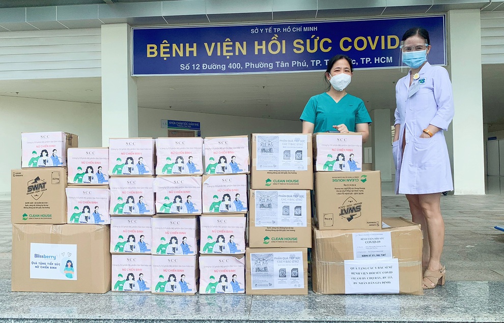 Blissberry tiếp sức các nữ y - bác sĩ tuyến đầu chống dịch - 4