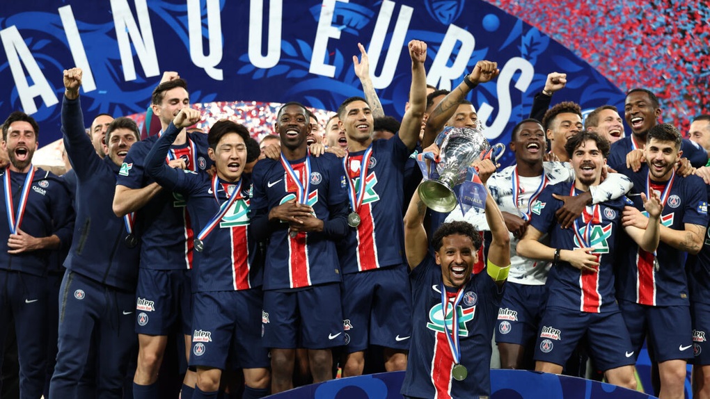 PSG wins treble, receives bad news before Champions League final - 1 PSG đoạt cú ăn ba, nhận tin dữ trước trận chung kết Champions League - 1