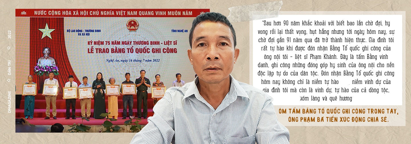 Bí ẩn về liệt sĩ sáng tỏ sau gần một thế kỷ - 5 Bí ẩn về liệt sĩ sáng tỏ sau gần một thế kỷ - 5