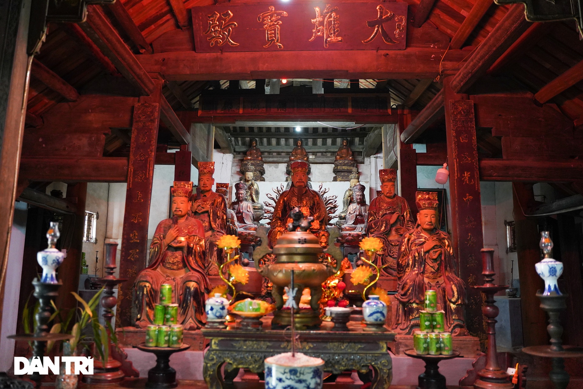 Chiêm ngưỡng di tích đá, tượng gỗ độc đáo trong chùa cổ 700 tuổi ở xứ Đông - 10