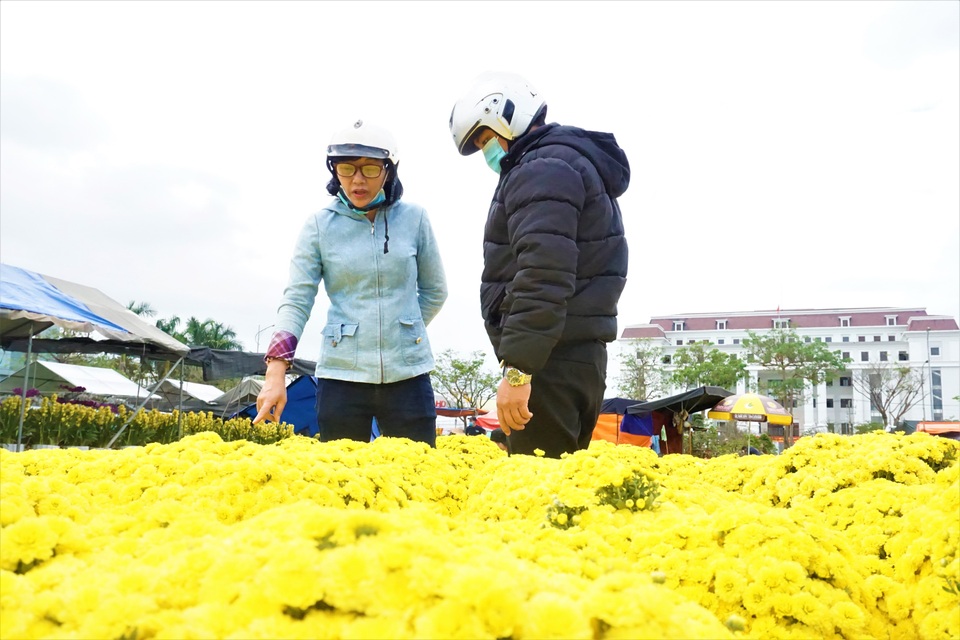 Người dân náo nức check in Tết sớm ở chợ hoa xuân Đà Nẵng - 1 Người dân náo nức check in Tết sớm ở chợ hoa xuân Đà Nẵng - 1