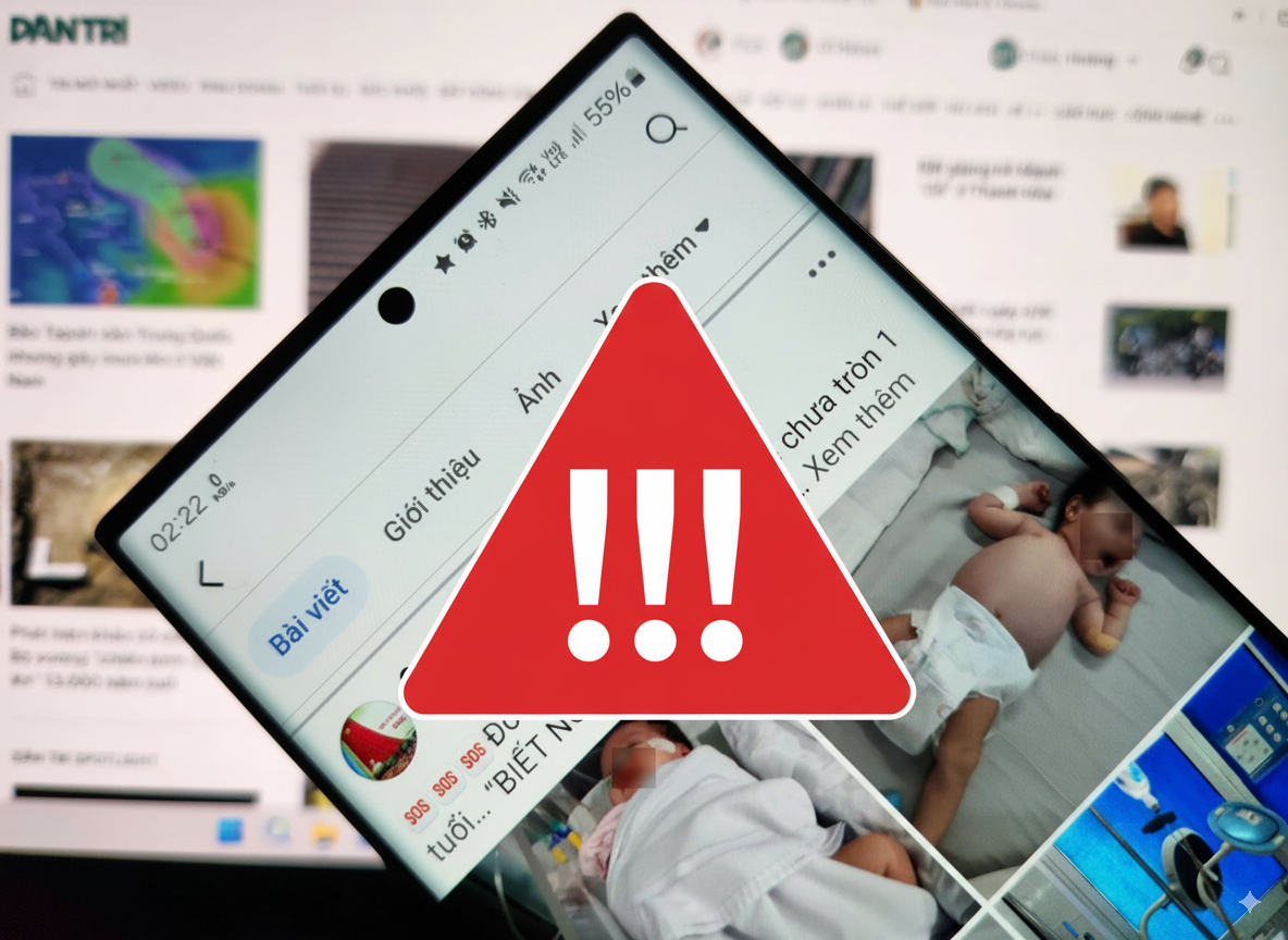 Cảnh báo chiêu trò mạo danh trang Facebook bệnh viện để lừa tiền từ thiện