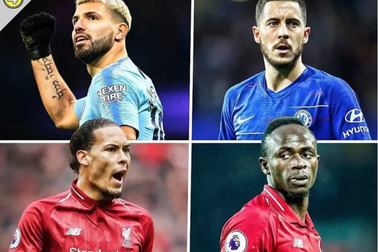 Hai sao trẻ Man City cùng được đề cử danh hiệu cầu thủ xuất sắc nhất năm