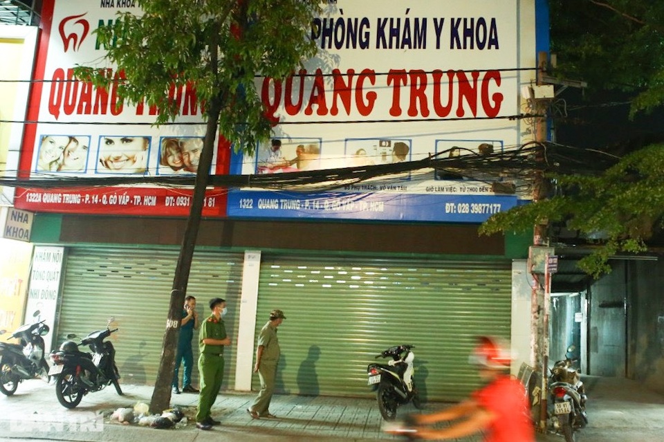 TPHCM: Đình chỉ Phòng khám Quang Trung liên quan đến ca Covid-19 ở Gò Vấp - 1 TPHCM: Đình chỉ Phòng khám Quang Trung liên quan đến ca Covid-19 ở Gò Vấp - 1