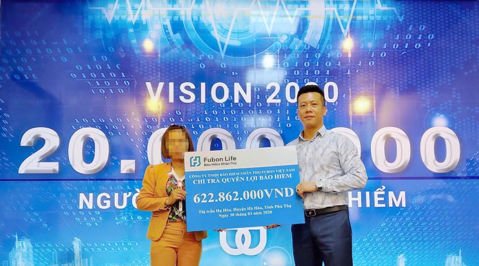 Tham gia bảo hiểm Fubon hơn 1 tháng, khách hàng được chi trả 620 triệu đồng - 1 Tham gia bảo hiểm Fubon hơn 1 tháng, khách hàng được chi trả 620 triệu đồng - 1
