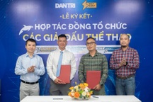 Báo Dân trí và Bolt Event hợp tác đồng tổ chức các giải đấu thể thao 2025