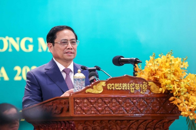 Thủ tướng Phạm Minh Chính phát biểu tại Diễn đàn.