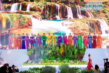 BST áo dài Việt gây ấn tượng với bạn bè quốc tế tại Lễ hội áo dài TPHCM