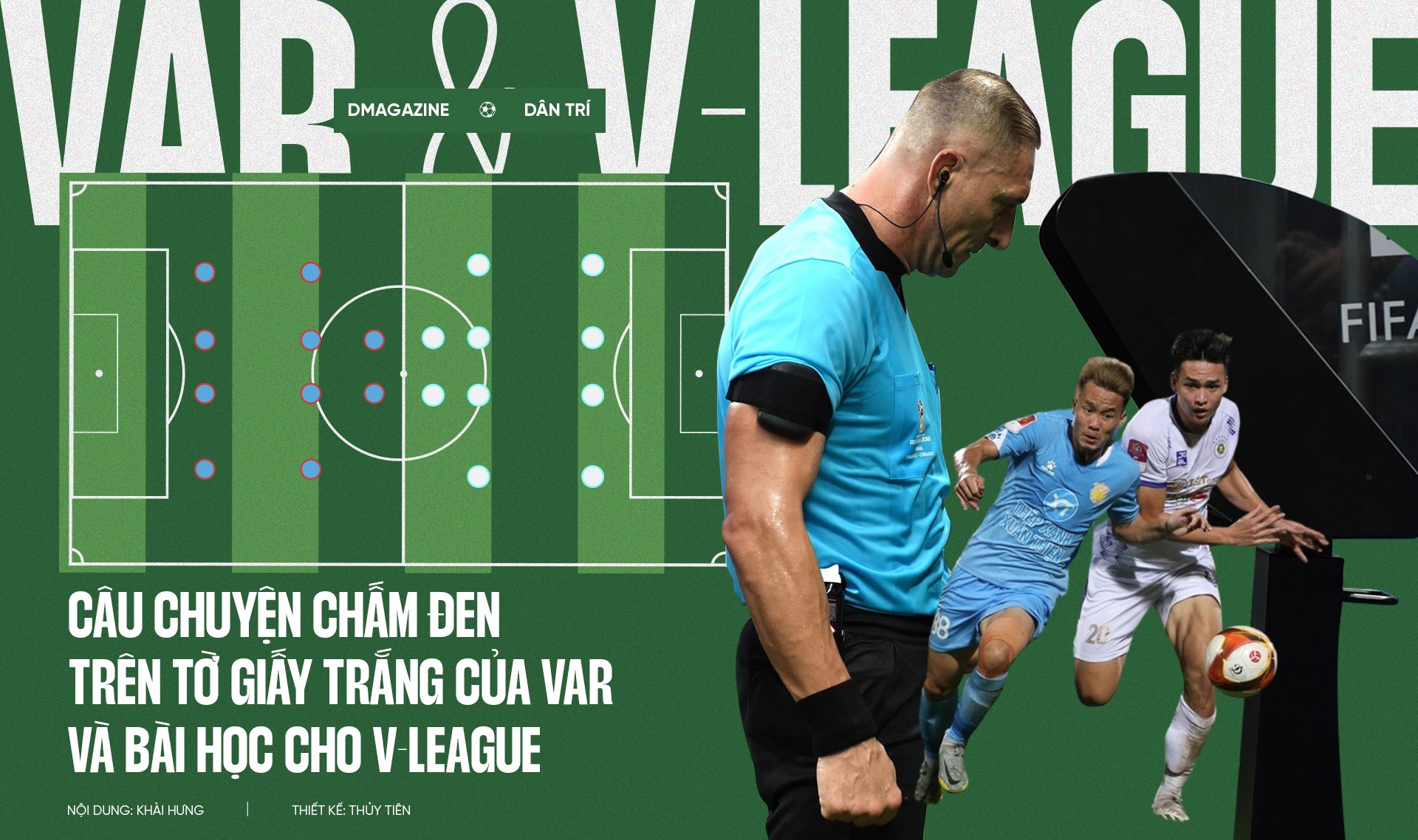 Câu chuyện chấm đen trên tờ giấy trắng của VAR và bài học cho V-League