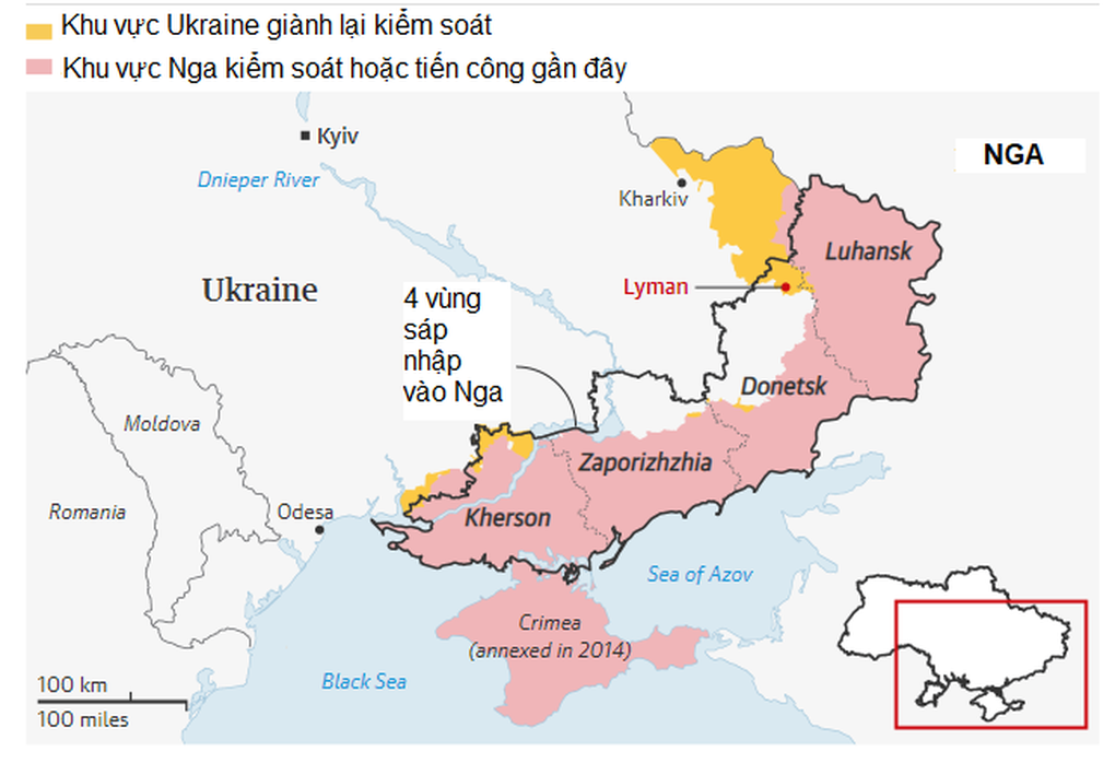 Ukraine: Ông Putin chỉ thị quân đội kiểm soát Lugansk trong vòng 3 tuần - 2