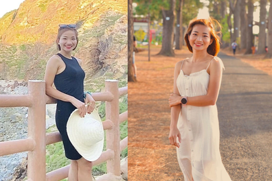 Hình ảnh nữ tính hiếm thấy của "siêu nhân" Nguyễn Thị Oanh