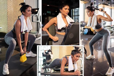 Sao Việt tăng cường rèn luyện thể lực trong mùa dịch corona