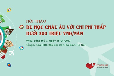 3 giải pháp du học Châu Âu với chi phí thấp dưới 300 triệu VNĐ/năm