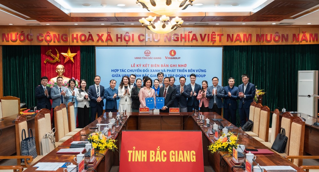 Bắc Giang và Vingroup thúc đẩy chuyển đổi xanh, chuyển đổi số - 1