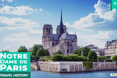 Quang cảnh nên thơ của nhà thờ Đức Bà