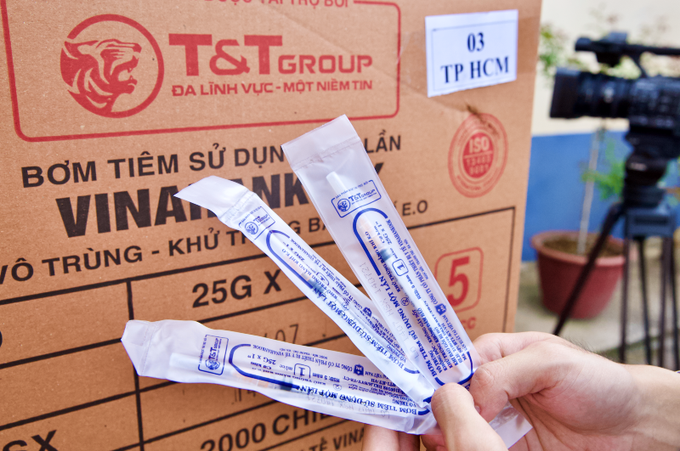 T&T Group bàn giao 8,5 triệu bộ bơm kim tiêm phục vụ chiến dịch tiêm chủng quốc gia phòng COVID-19 - Ảnh 3.