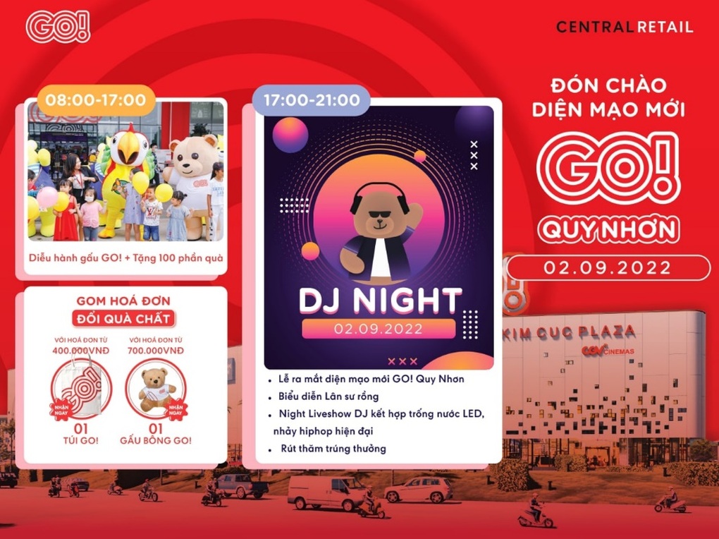 Big C Quy Nhơn chuyển thành trung tâm thương mại GO! Quy Nhơn - 4 Big C Quy Nhơn chuyển thành trung tâm thương mại GO! Quy Nhơn - 4