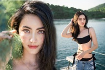 Mê mẩn vòng eo siêu thực của mỹ nhân lai nổi danh Thái Lan