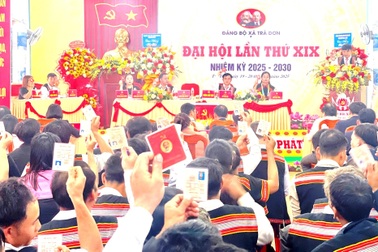 Ban chấp hành đảng bộ các xã mới có tối đa 33 nhân sự