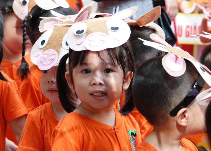 Trẻ cần rèn luyện sự tự tin để thành công trong tương lai. Ảnh: XQ