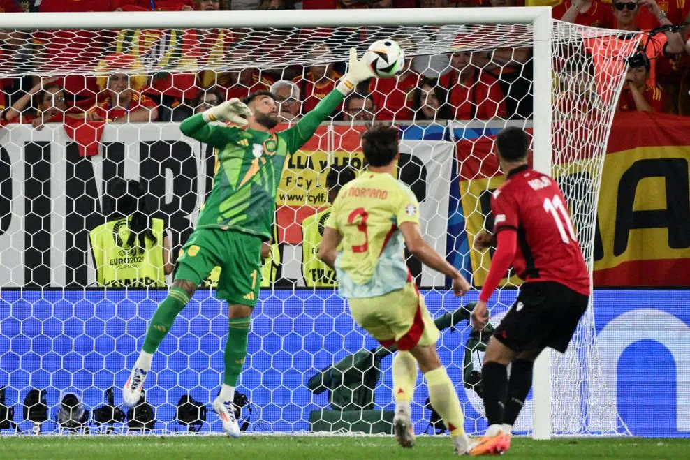 យកឈ្នះអាល់បានី អេស្ប៉ាញឈ្នះគ្រប់ការប្រកួតក្នុងពូល B Euro 2024 - 3 Đánh bại Albania, Tây Ban Nha toàn thắng ở bảng B Euro 2024 - 3