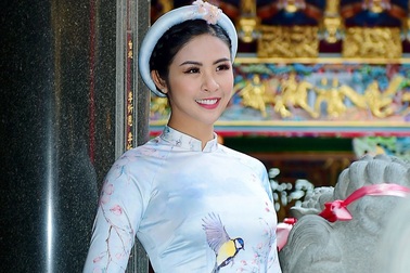 Hoa hậu Ngọc Hân bị “tra khảo” chuyện lấy chồng ngày giáp Tết