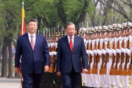 Trung Quốc bắn 21 loạt đại bác chào mừng Tổng Bí thư, Chủ tịch nước Tô Lâm