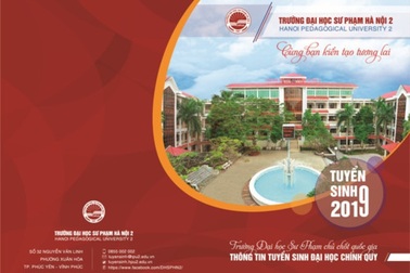 Trường ĐHSP Hà Nội 2 công bố phương án tuyển sinh 2019