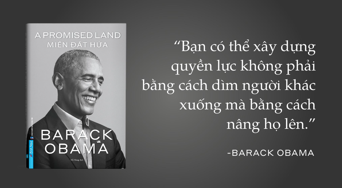 Hồi ký nổi tiếng của cựu Tổng thống Obama xuất bản tại Việt Nam - 1 Hồi ký nổi tiếng của cựu Tổng thống Obama xuất bản tại Việt Nam - 1