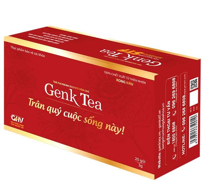 GenK Tea - món quà tết dự phòng sức khỏe ung bướu cho người thân yêu - 2