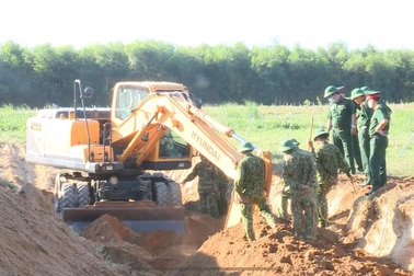 Quảng Trị: Phát hiện hài cốt liệt sĩ với nhiều xương, răng cùng các di vật