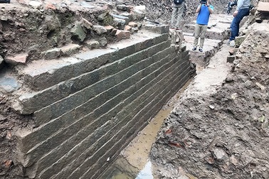 Công bố dấu tích kiến trúc nghìn năm dưới Điện Kính Thiên