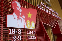 Bên trong nơi diễn ra triển lãm thành tựu 80 năm Quốc khánh 2/9