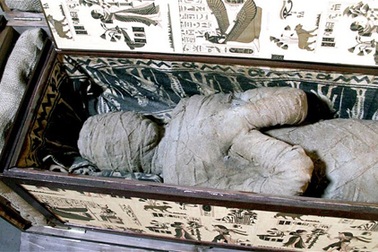 Cậu bé Đức tìm thấy "xác ướp Ai Cập" trên gác xép