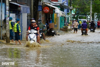 Dự báo xuất hiện đợt lũ mới trên sông Cái Nha Trang, nhiều nơi bị ngập