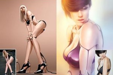 Những cô gái biến hóa kỳ ảo qua các tác phẩm đồ họa cực ấn tượng