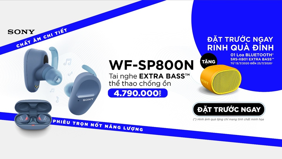 Sony gây sốt với dòng tai nghe thể thao chống ồn WF-SP800N - 6 Sony gây sốt với dòng tai nghe thể thao chống ồn WF-SP800N - 6