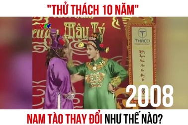 Chết cười với clip về sự thay đổi của “Nam Tào” Xuân Bắc của Táo Quân trong 10 năm qua