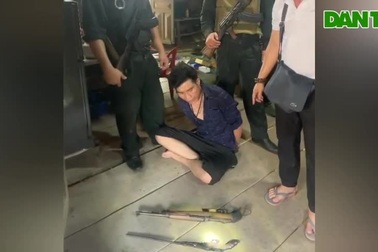 Phát hiện "kho" vũ khí của đối tượng buôn ma túy